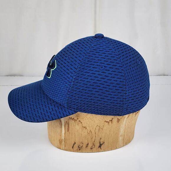 UNDER ARMOUR Outdoor Embroidered Logo Blue & Green Mesh Hat Youth Size S/M - Picture 4 of 11